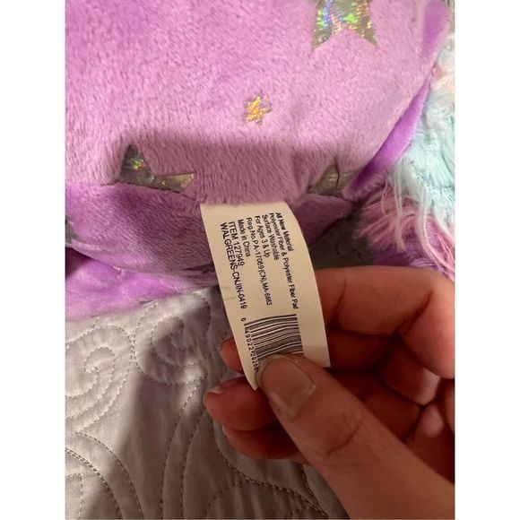 Purple & Silver Unicorn Plush - Picture 12 of 12